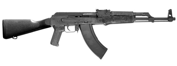 AKM47M CO2 Luftgewehr Vers.3 AKM Yunker mit DDR Schaft 4,5 mm BB schwarz