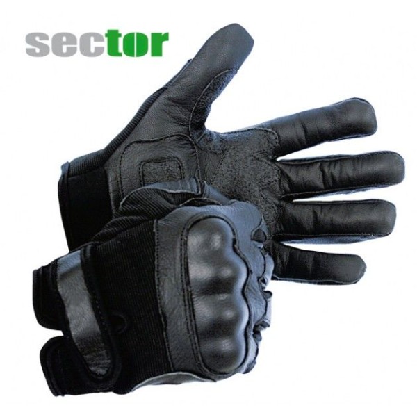 sector Handschuh mit Protektoren