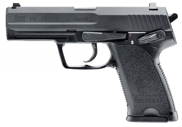 Heckler & Koch P8 A1 Airsoft Pistole 6 mm BB schwarz
