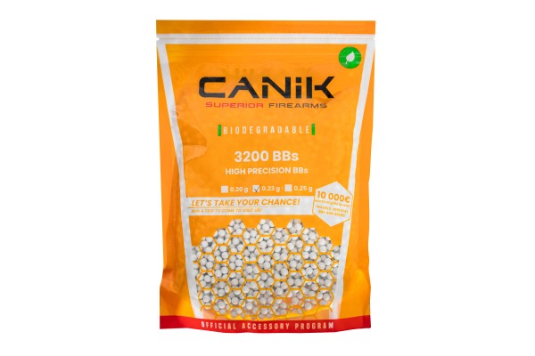 Canik 6mm BIO BBs Weiß 0,23 g 3.200 Stück