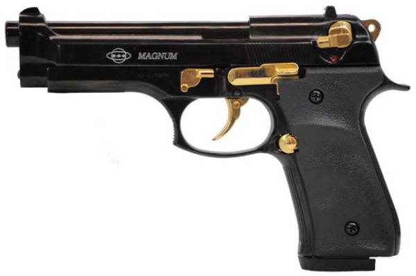 Ekol Firat Magnum Schreckschuss Pistole 9 mm P.A.K. schwarz/gold