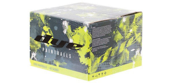 Dye Tactical Magfed Paintballs Kaliber .68 2000 Stück