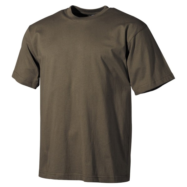 US T-Shirt halbarm oliv