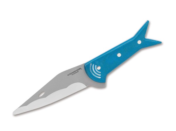 Condor Megalodon Knife Feststehendes Messer blau