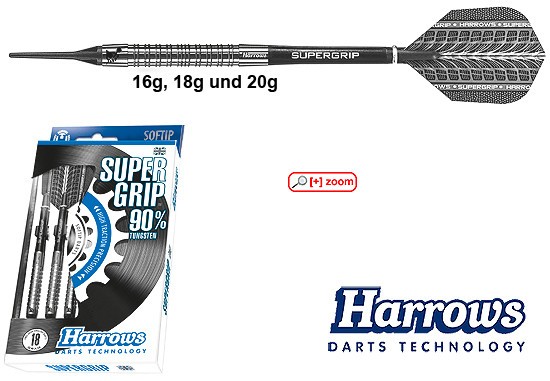 HARROWS Super Grip Softdarts