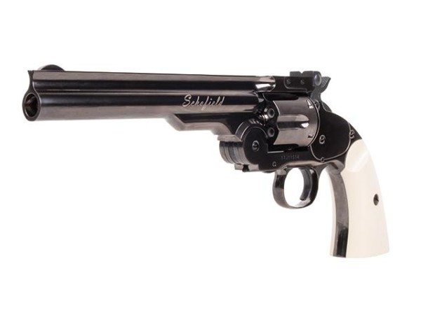 Schofield 6" Steel gray CO2 Luftdruck Revolver 4,5 mm BB