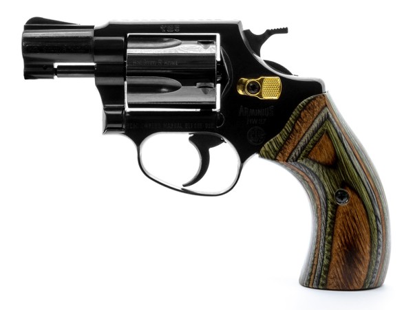 Weihrauch HW 37 WADIE Edition Schreckschuss Revolver 9 mm R.K. grün-camo