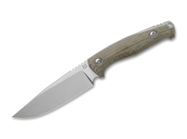 Fox Knives TUR OD Green Feststehendes Messer grün