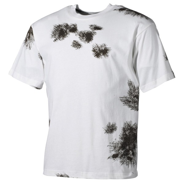 US T-Shirt halbarm BW winter tarn
