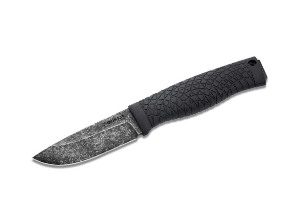 Böker Manufaktur Solingen Bronco Mini Feststehendes Messer schwarz