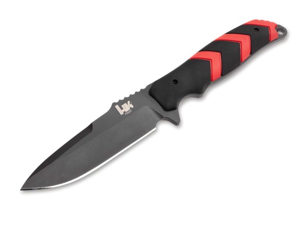 Hogue HK Fray Fixed Blade CP Black Red Feststehendes Messer rot