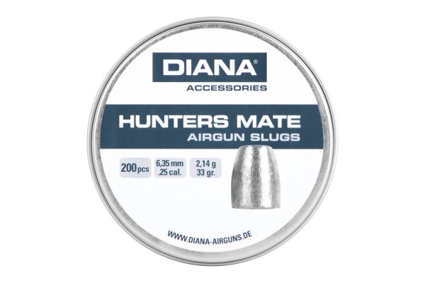 DIANA Hunters Mate Slugs 6,35 mm 200 Stück