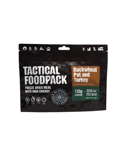Mil-Tec Tactical Foodpack® Buckwheat Pot And Turkey
