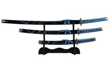 Samurai Schwerter Set Daisho blau
