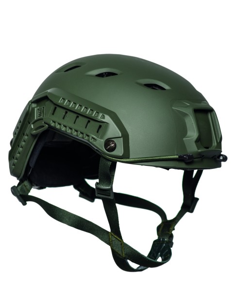 Mil-Tec Us Helm Paratrooper 'Fast' W/Rail Oliv