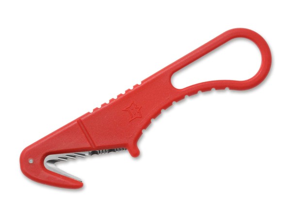 Fox Knives Rescue FRN Red Feststehendes Messer rot