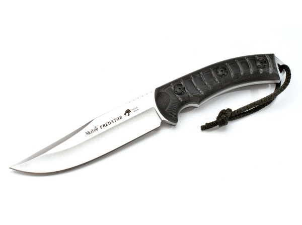 Muela Predator-14W Feststehendes Messer schwarz