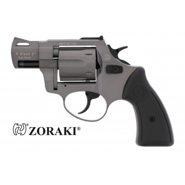 Zoraki R2 Schreckschuss Revolver 9 mm R.K. 2" titan