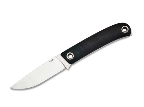 Manly Patriot RWL 34 G10 Black Feststehendes Messer schwarz