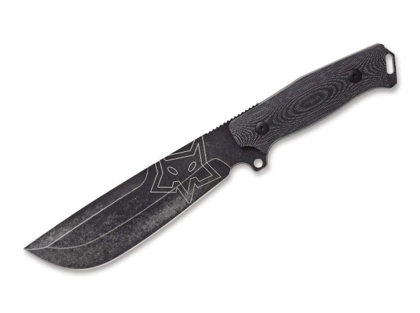 Fox Knives Native Micarta Black Feststehendes Messer schwarz