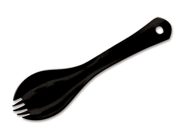 TB Outdoor Forks Spoon Black PVD Campingbesteck schwarz