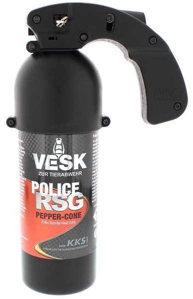 Pfefferspray VESK RSG-POLICE 400 ml Breitstrahl