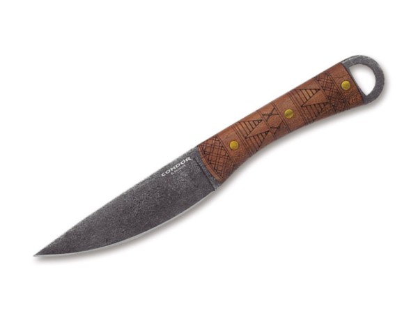 Condor Lost Roman Knife Feststehendes Messer braun