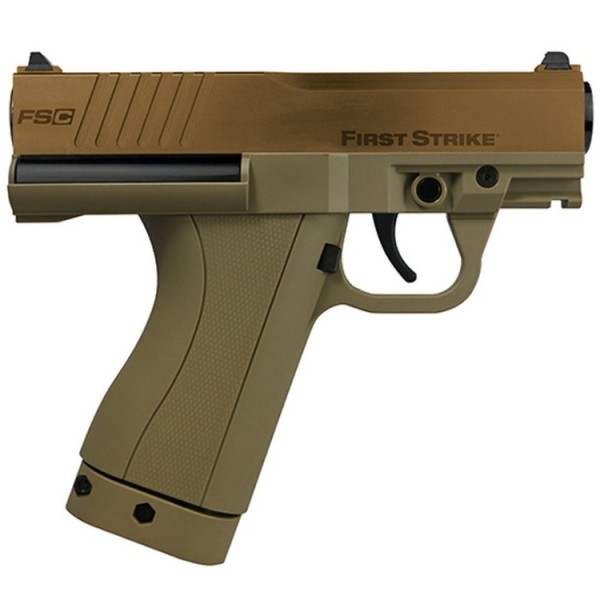 First Strike FSC Ram Pistole cal. 68 Limited Edition Bronze/Tan + 5 Stück 8 Gramm CO2 Kapseln