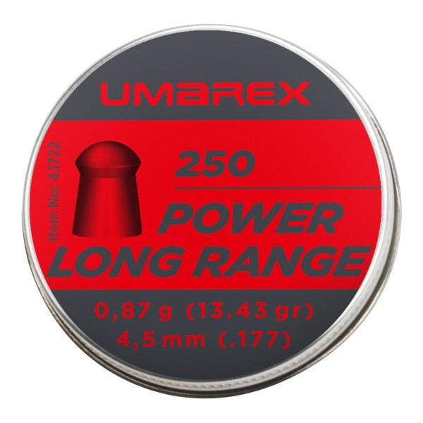 Umarex Power Long Range 4,5 mm 250 Stück