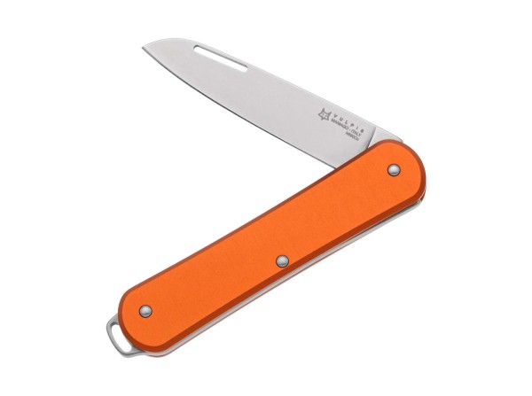 Fox Knives Vulpis 130 Aluminum Orange Taschenmesser orange