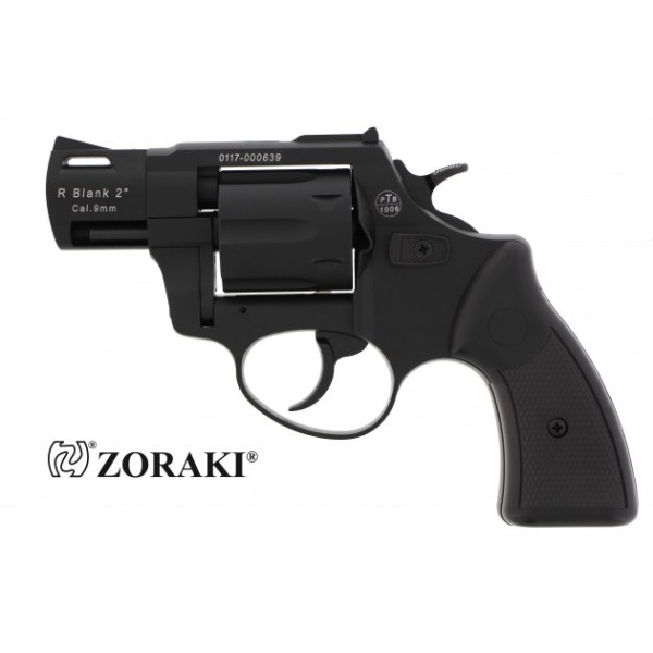 Zoraki R2 Schreckschuss Revolver 9 mm R.K. 2" schwarz
