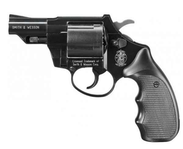 Smith & Wesson Combat Schreckschuss Revolver 9 mm R.K. brüniert