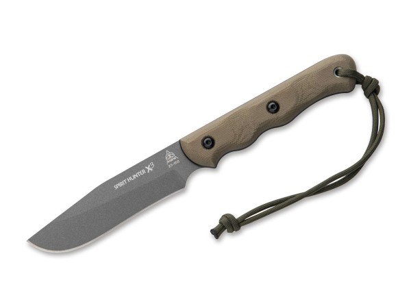 TOPS Knives Spirit Hunter X3 Feststehendes Messer grün