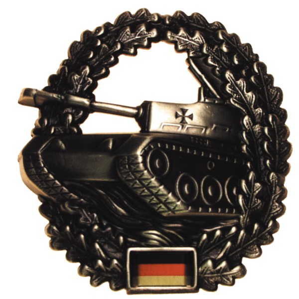 BW Barettabzeichen Panzertruppe Metall
