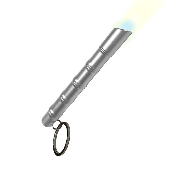 Kubotan Light Defender mit LED, silber