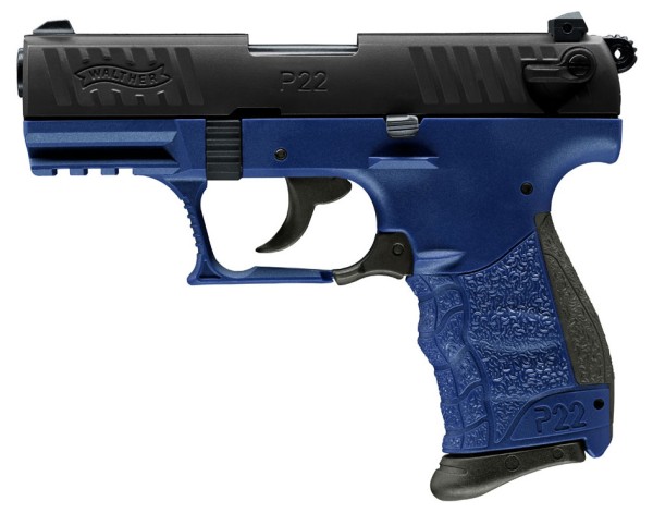 Walther P22Q Schreckschuss Pistole 9 mm P.A.K. Blue Star