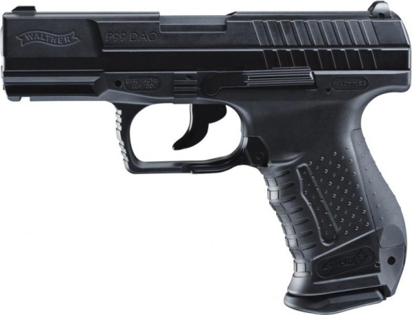 Walther P99 DAO CO2 Softair Pistole 6 mm BB schwarz