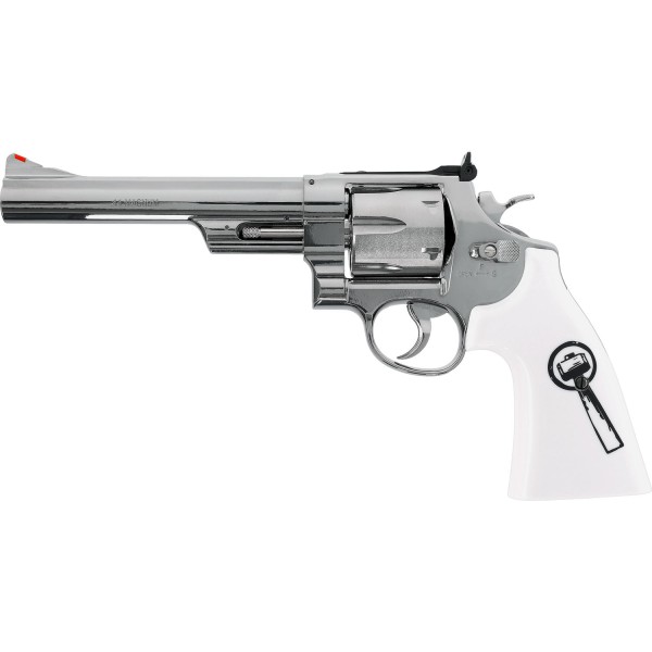 Smith & Wesson 629 Trust Me CO2 Revolver 4,5 mm Diabolo Steel-Finish