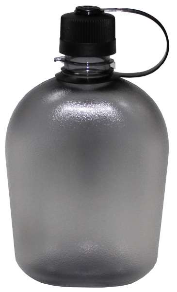 US Feldflasche GEN II 1 l schwarz/transparent BPA-frei