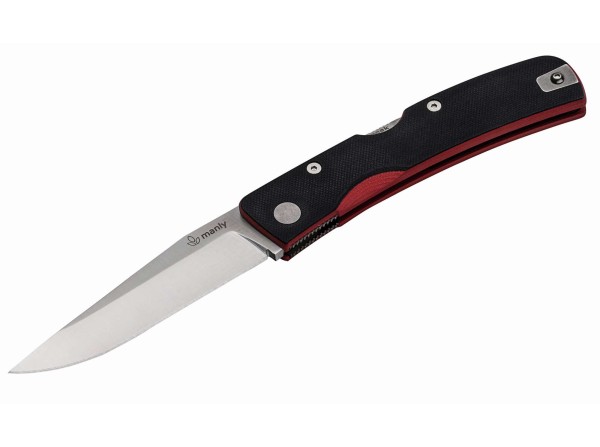 Manly Peak RWL 34 G10 Red Two Hand Taschenmesser rot