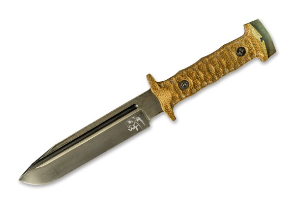 Wander Tactical Centuria Brown Feststehendes Messer braun