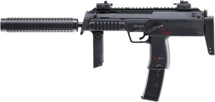 Heckler & Koch MP7 A1 SWAT Softair 6 mm BB schwarz
