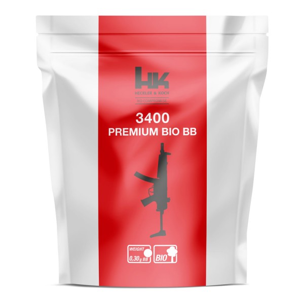 Heckler & Koch Premium Bio BBs 3400 Stück 0,30