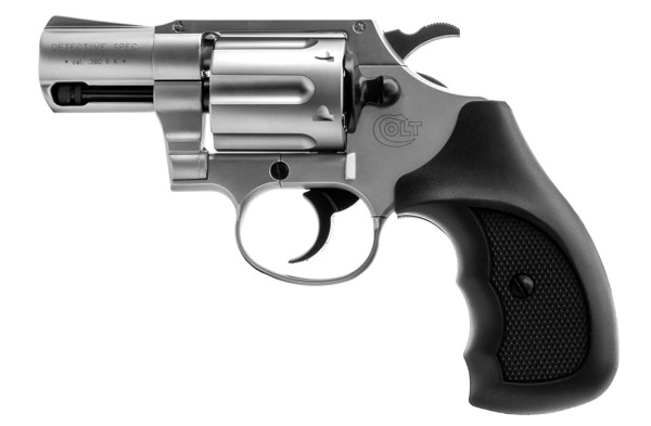 Colt Detective Special Schreckschuss Revolver 9 mm R.K. Nickel mit Kunststoffgriff
