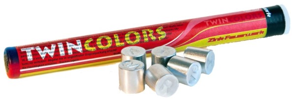 Zink Twincolors Signaleffekte für Schreckschusswaffen 10 Schuss