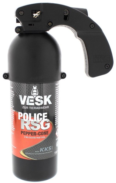Pfefferspray VESK RSG- POLICE 750 ml Breitstrahl