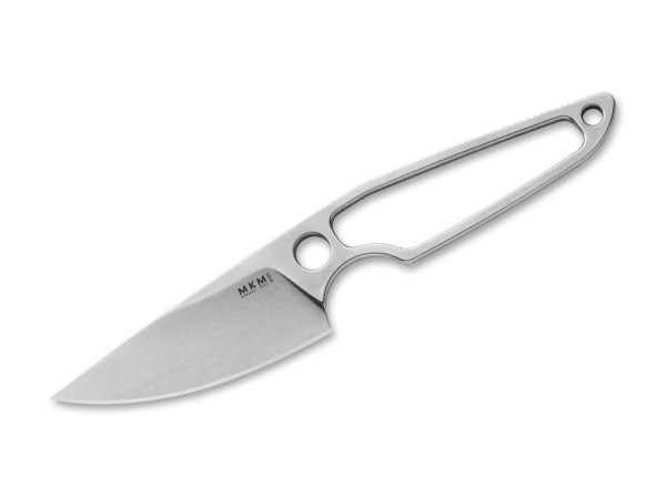 MKM Makro 1 Naked Feststehendes Messer silber