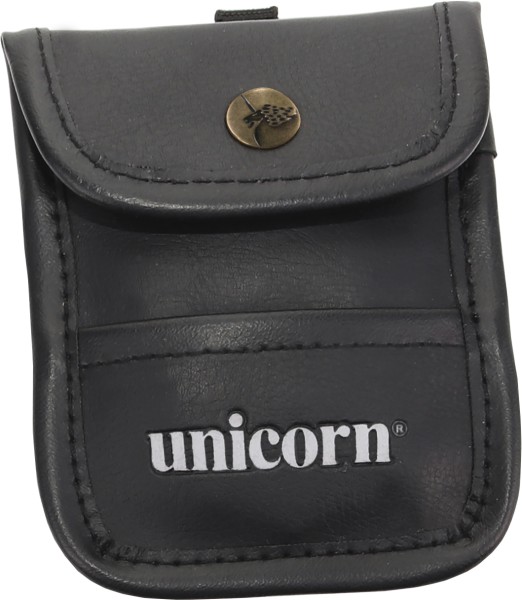 Unicorn Accessory Pouch black Leather