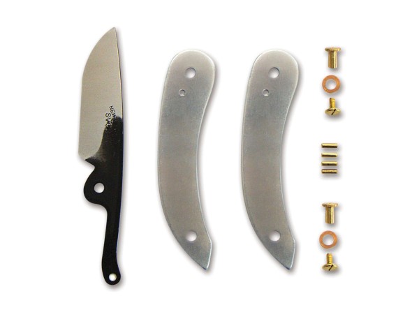 Svörd Peasant Knife Bausatz Taschenmesser silber