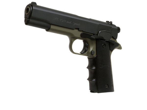 ME Mod. 1911 Sport Schreckschuss Pistole 9 mm P.A.K schwarz-oliv